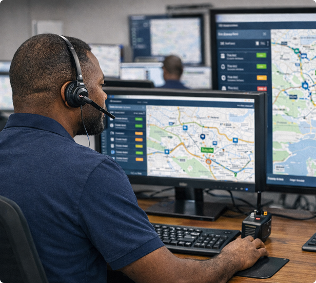 Fleet operations illustration